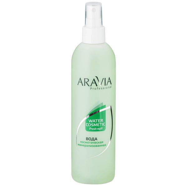 Cosmetic mineralized water with mint and vitamins Aravia Professional 300 ml